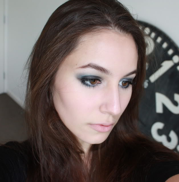 Smokey Eyes Mac Blue Flame