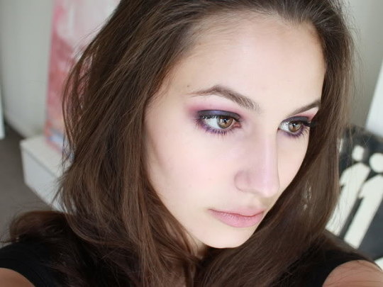 Purple Smokey Eyes