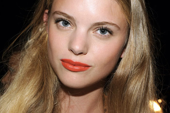 Orange Lipstick Trend