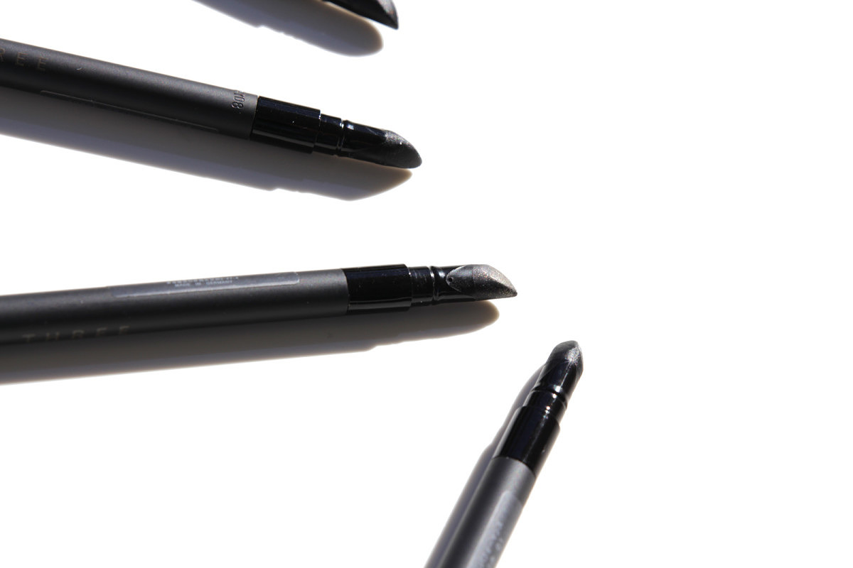 THREE Flash Performance Eyeliner Pencils (01, 03, 05, 07)