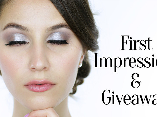 First Impressions Video & Giveaway!